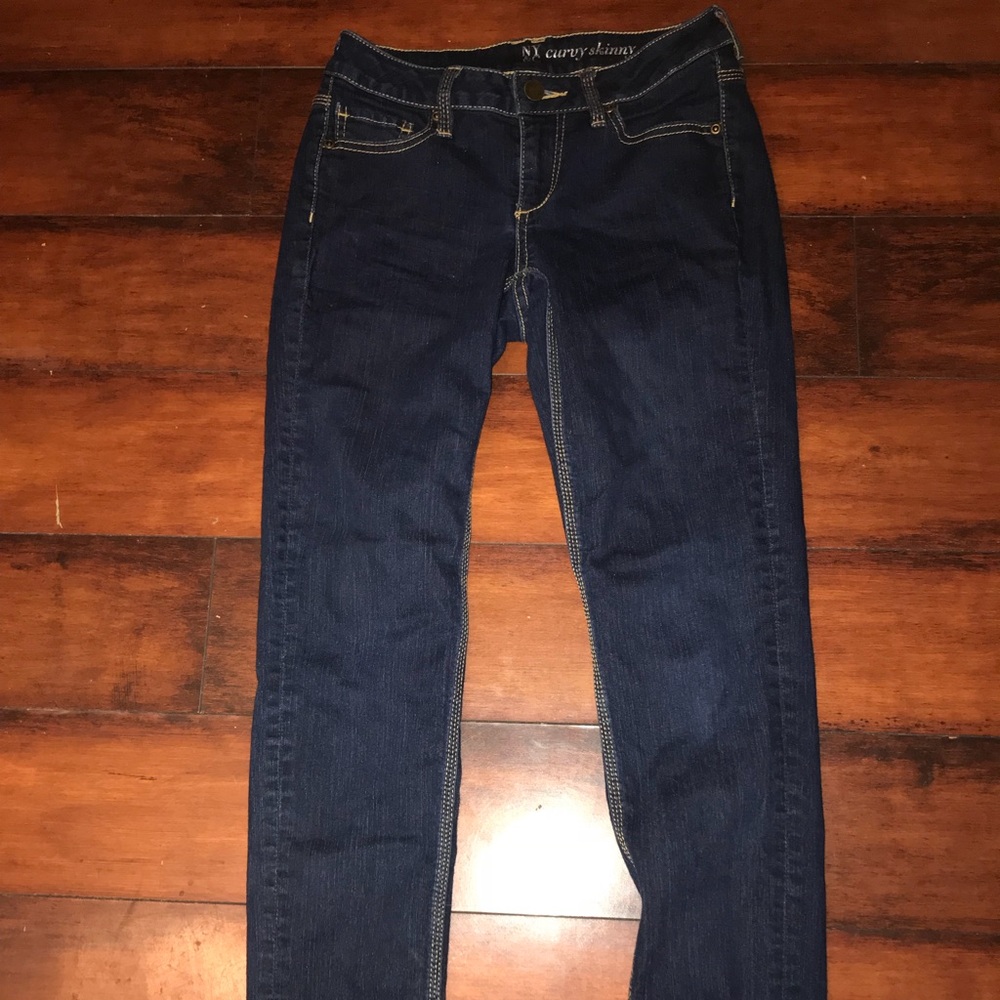NY&C curvy skinny jeans